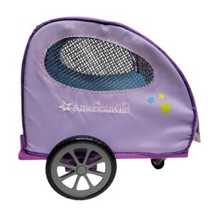 American Girl Purple Pet Trailer for Trail Bike Retired 2012 Replacement